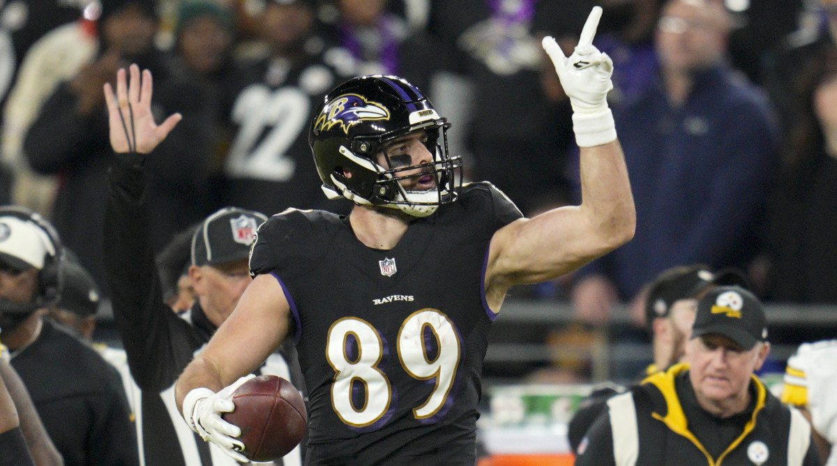 Baltimore Ravens tight end Mark Andrews